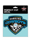 Carolina Cowboys 6x6 Decal