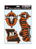 Kansas City Outlaws 3-pack Decal - Front View