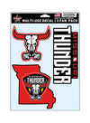 Missouri Thunder 3-pack decal
