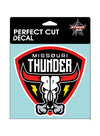 Missouri Thunder 6x6 Decal