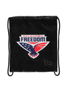 Oklahoma Freedom Fan Pack, Cinch Bag - Front View