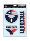 Oklahoma Freedom 3-pack Decal