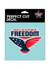 Oklahoma Freedom 6x6 Decal
