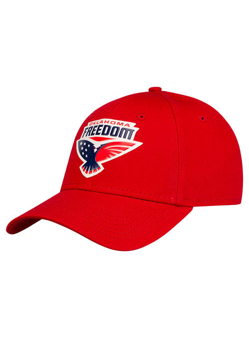 Oklahoma Freedom Fan Pack, Hat in Red - Side View