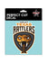 Texas Rattlers 6x6 Decal - Front View