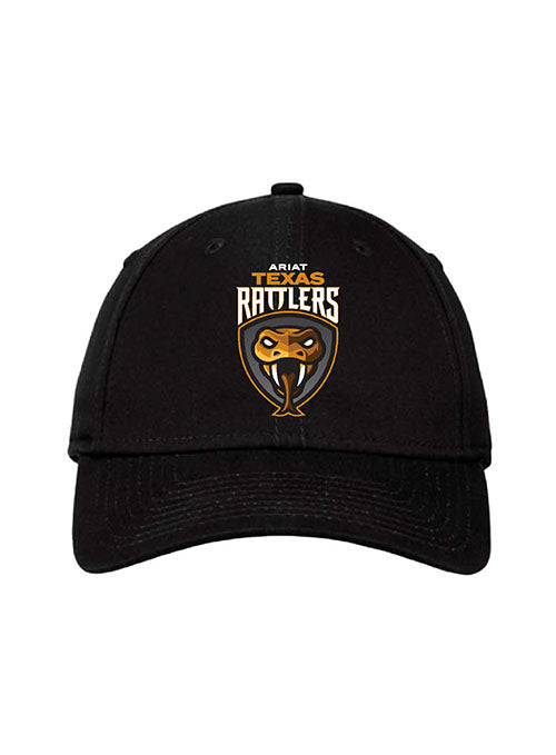 Texas Rattlers Fan Pack, Hat in Black - Front View