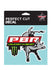 PBR Unleash the Beast Tour Decal - Front View