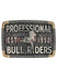 PBR Established 1992 Belt Buckle by Montana Silversmiths - Front View