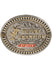 Youth PBR Future Champion Belt Buckle by Montana Silversmiths - Front View