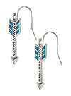 Sky Fletched Arrow Jewelry Set - Earrings - Front View