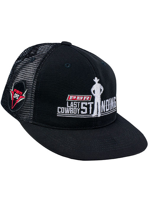 PBR Last Cowboy Standing Hat in Black - Right Side View