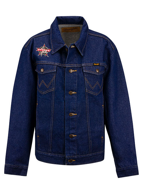 PBR Wrangler Denim Jacket - Front View