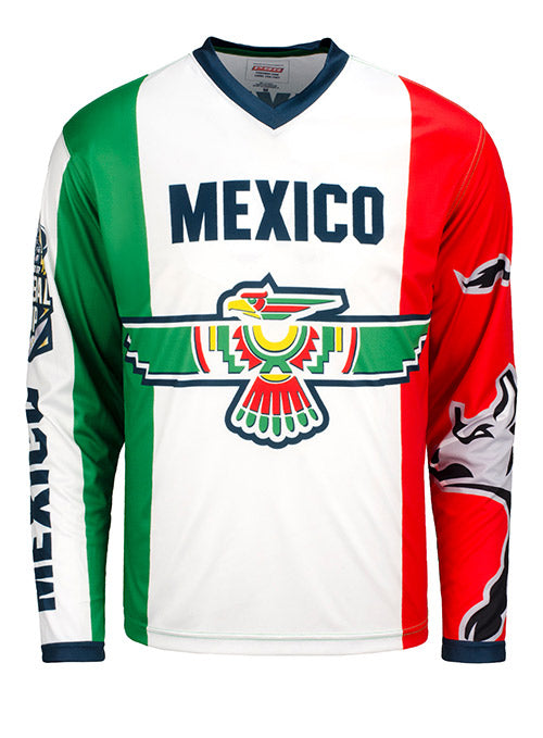 PBR Global Cup Mexico Sublimated Performance Jersey - Front View