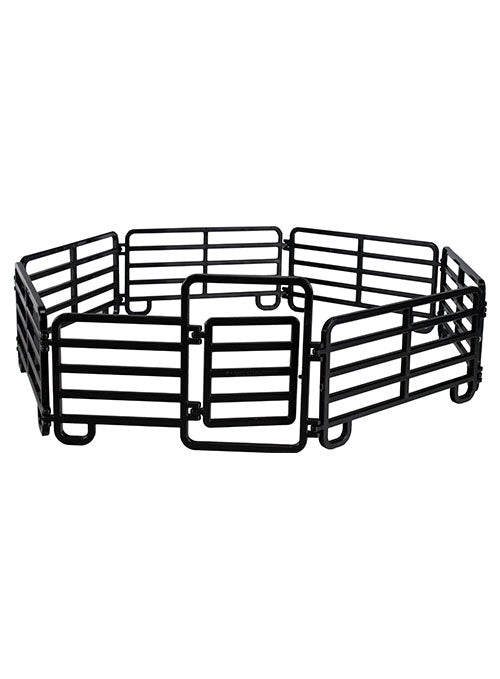 13-Piece PBR Rodeo Set - Corral Fence Close Up