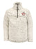 PBR Youth Sherpa Quarter-Zip Pullover in Frosty Grey - Front View