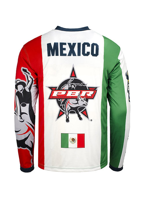 PBR Global Cup Mexico Sublimated Youth Jersey - Back View