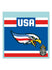 PBR Global Cup USA Eagles Decal - Front View
