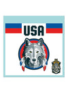 PBR Global Cup USA Wolves Decal