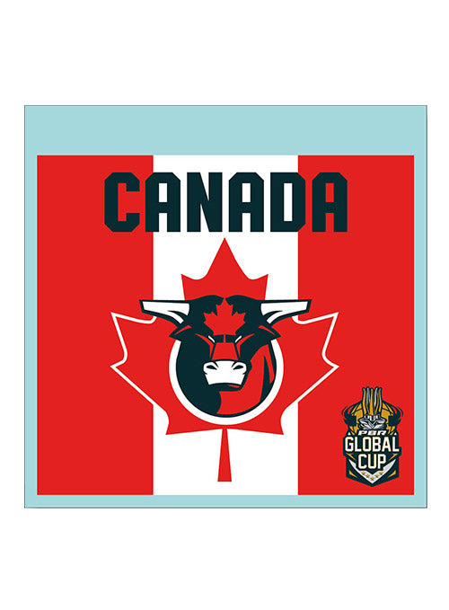 PBR Global Cup Canada Decal - Front View
