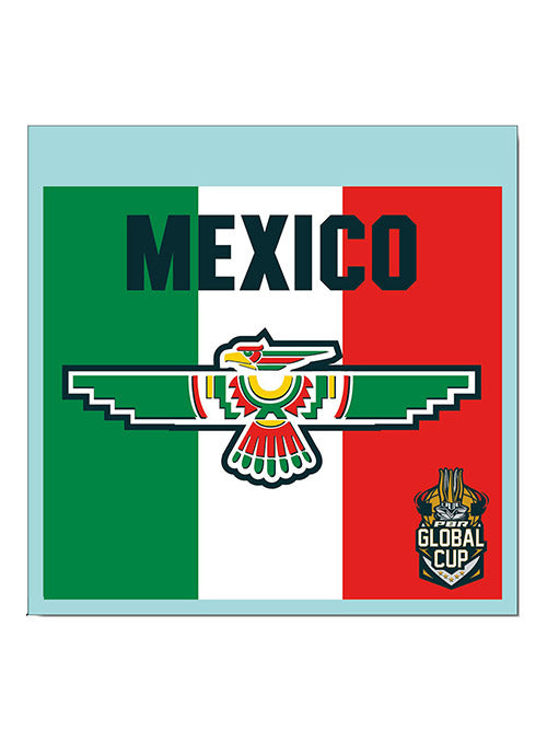 PBR Global Cup Mexico Decal - Front View