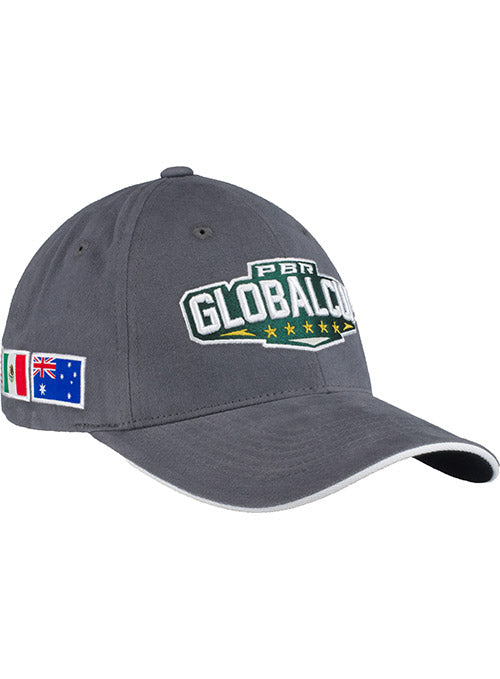 PBR Global Cup Hat in Grey - Right Side View