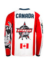 PBR Global Cup Canada Sublimated Youth Jersey - Back View